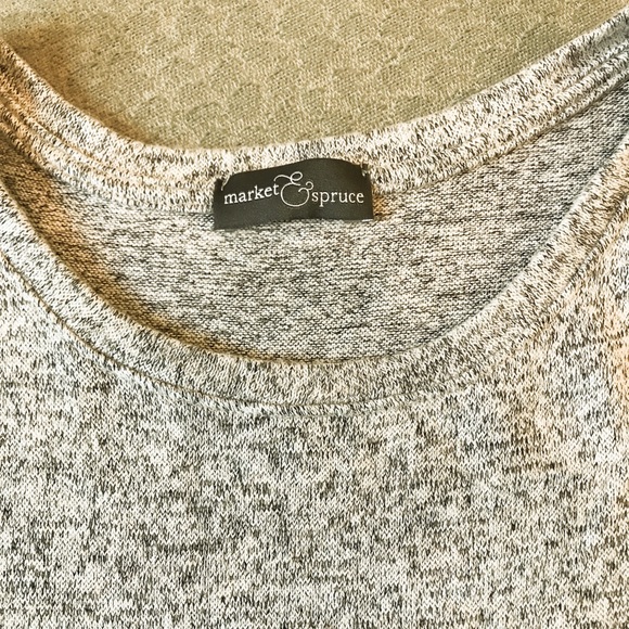 MARKET & SPRUCE Grey sweater - Picture 3 of 5